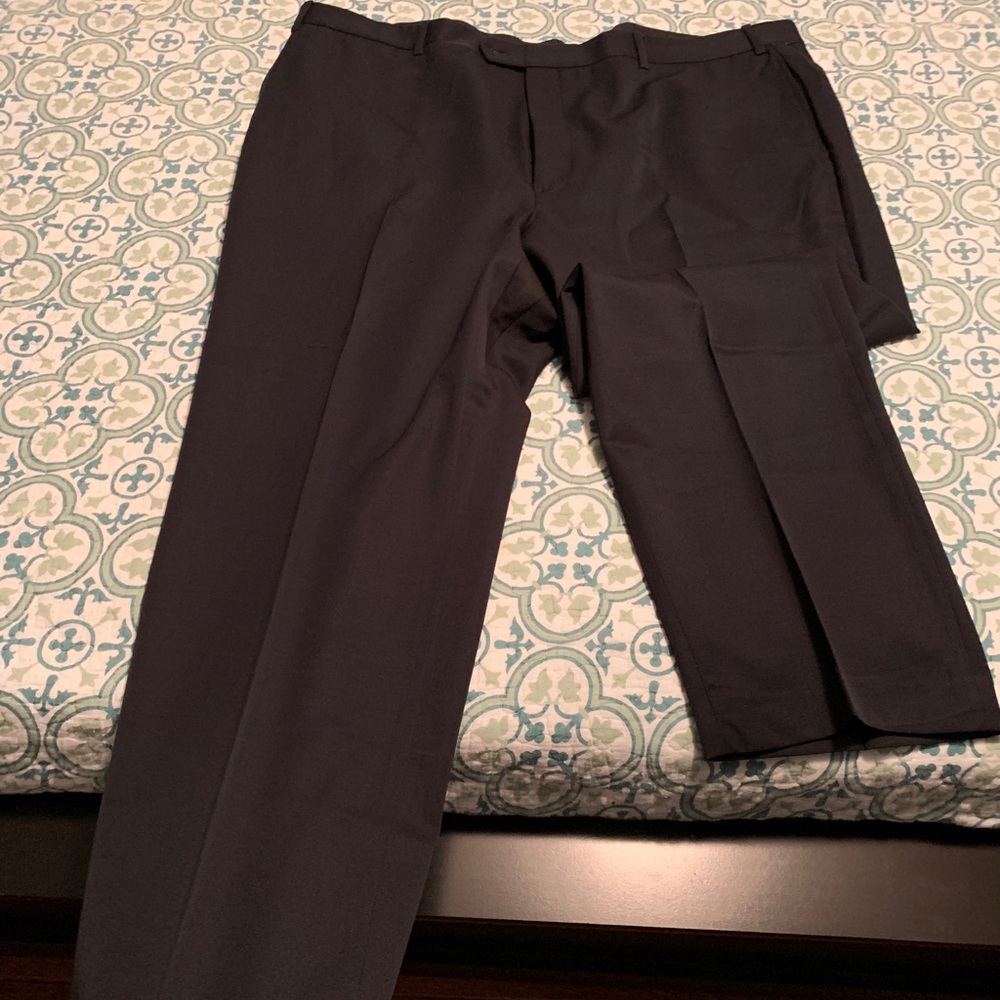Brooks Brothers Madison Fit Navy Pants 46x30
